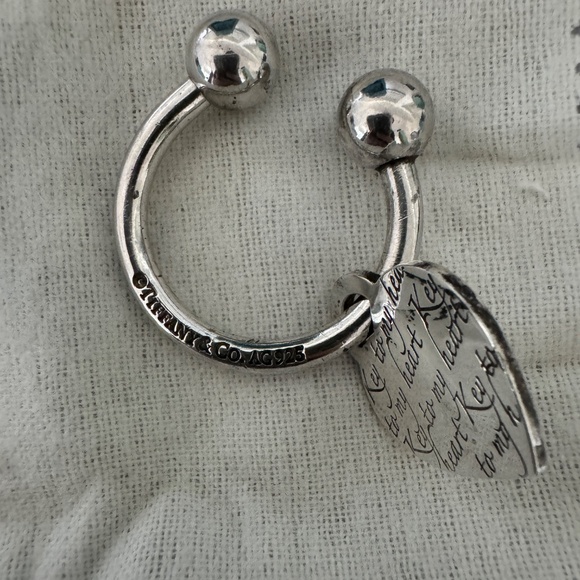 Tiffany and Co silver key ring - Picture 4 of 4